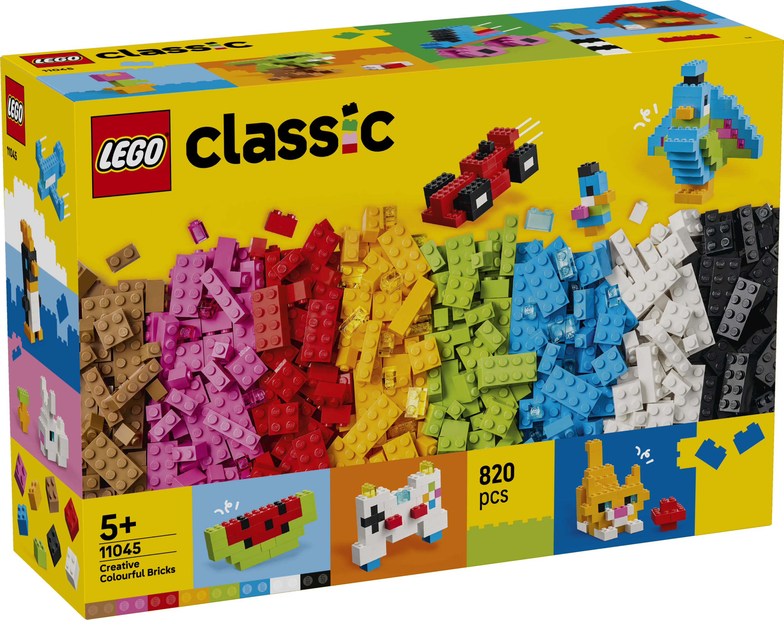 LEGO Classic Loomingulised värvilised klotsid