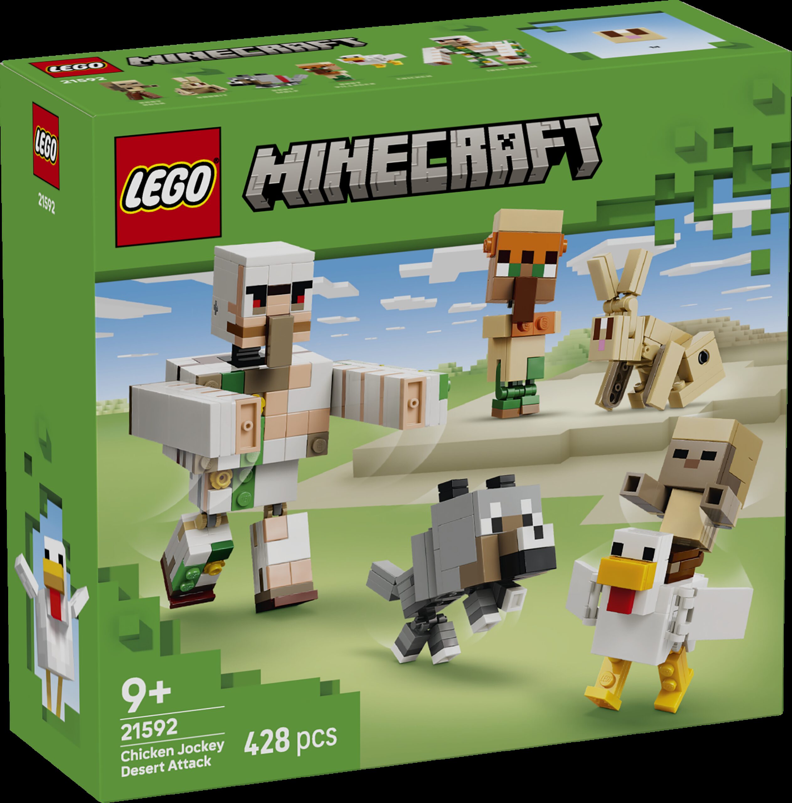 LEGO Minecraft Kanaratsutaja kõrberünnak