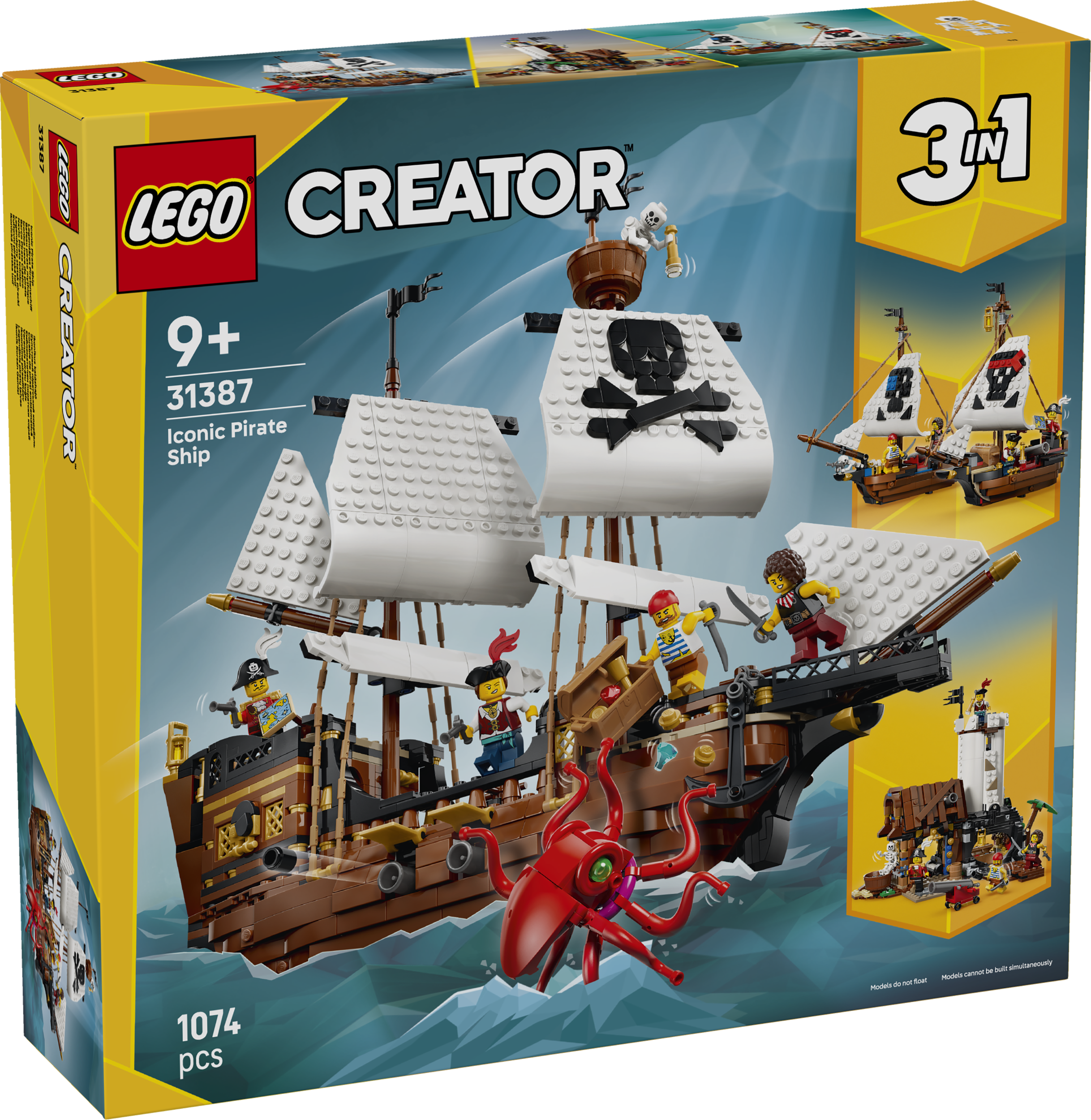 LEGO Creator Ikooniline piraadilaev