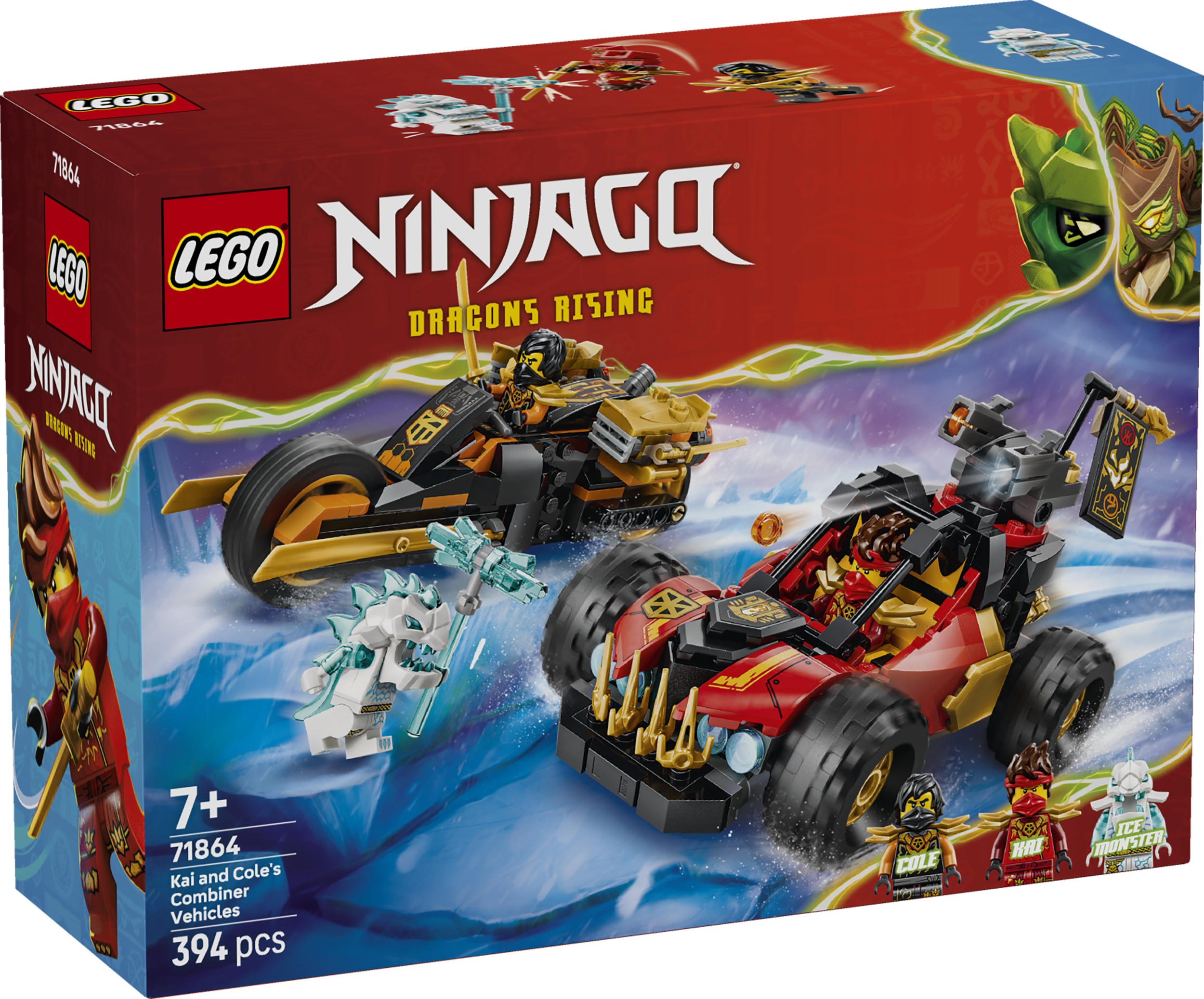 LEGO Ninjago Kai ja Cole'i kombineeritud sõidukid
