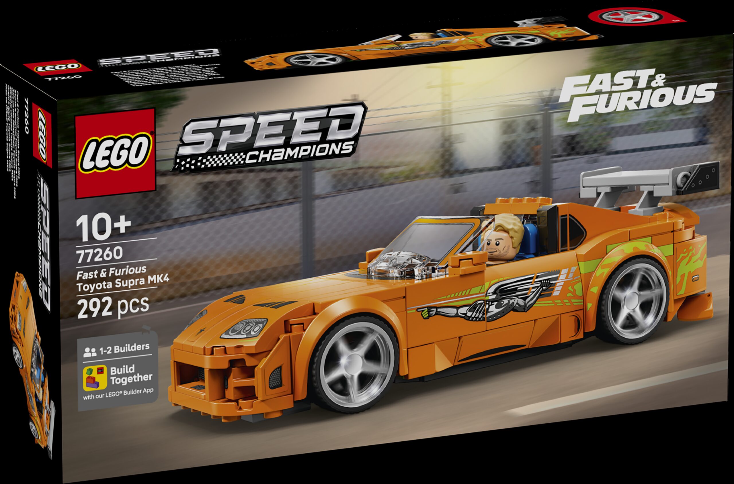 LEGO Speed Champions Kiired ja vihased Toyota Supra MK4