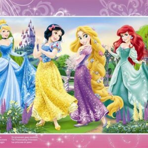 Ravensburger väike plaatpusle 15 tk Jalutavad printsessid