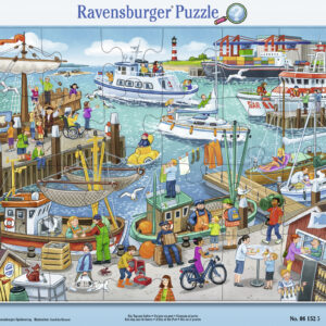 Ravensburger suur plaatpusle 24 tk Päev sadamas