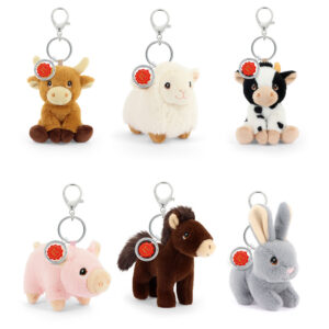 Keel Toys Keeleco kotiripats: farmiloomad, 12 cm - 6 erinevat