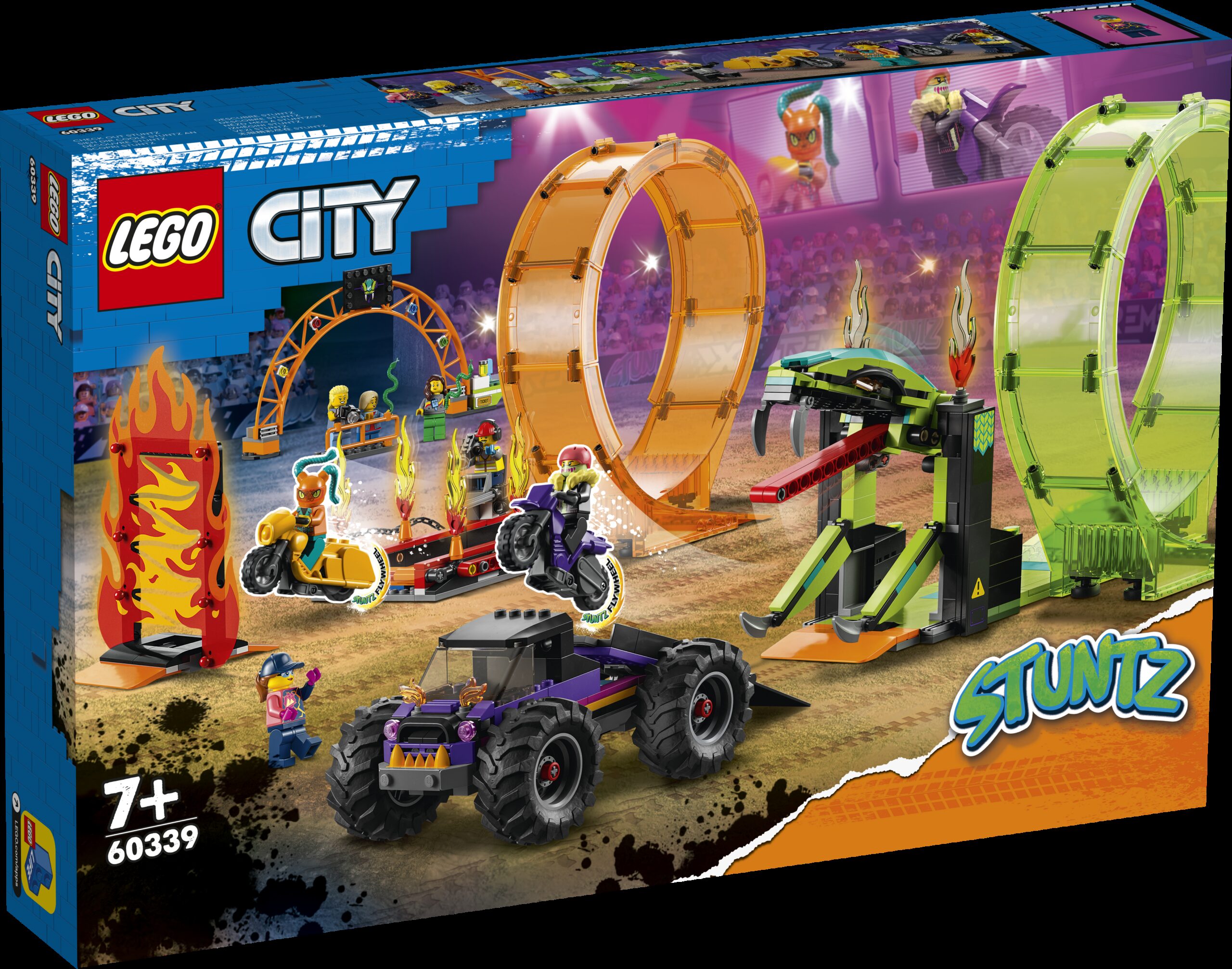 LEGO City Kahe silmusega trikiareen