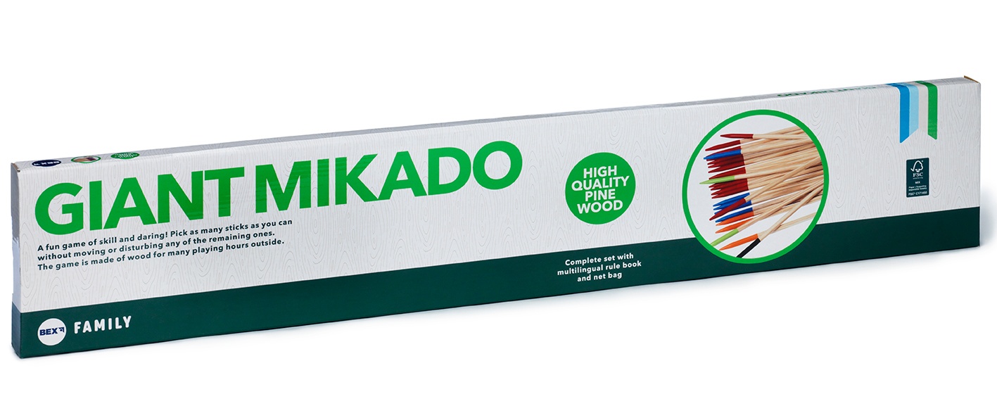 Bex suur Mikado õuemäng: pere