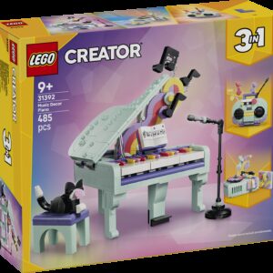 LEGO Creator Muusikateemaline kaunistus: klaver kassiga