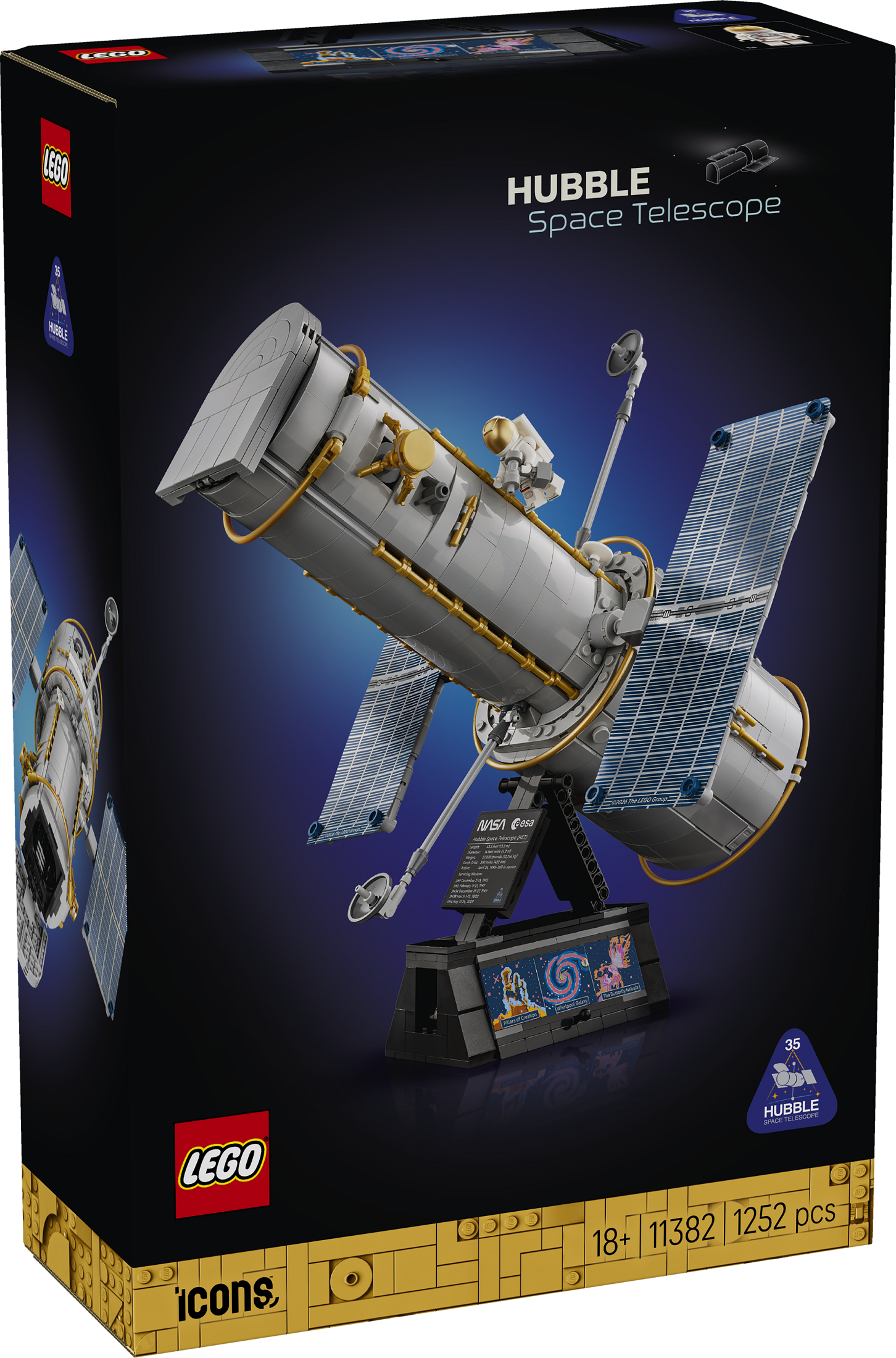 LEGO Icons Hubble’i kosmoseteleskoop