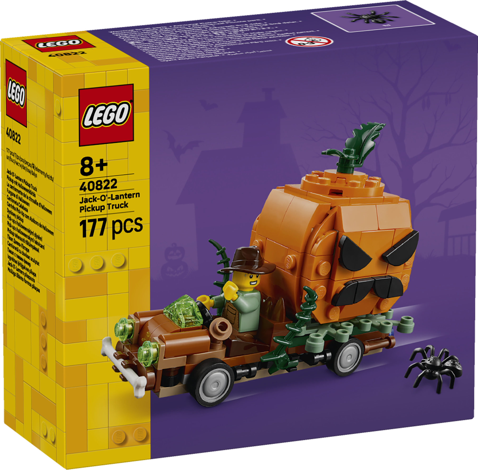 LEGO Iconic Jack-O'-Lantern pikapauto