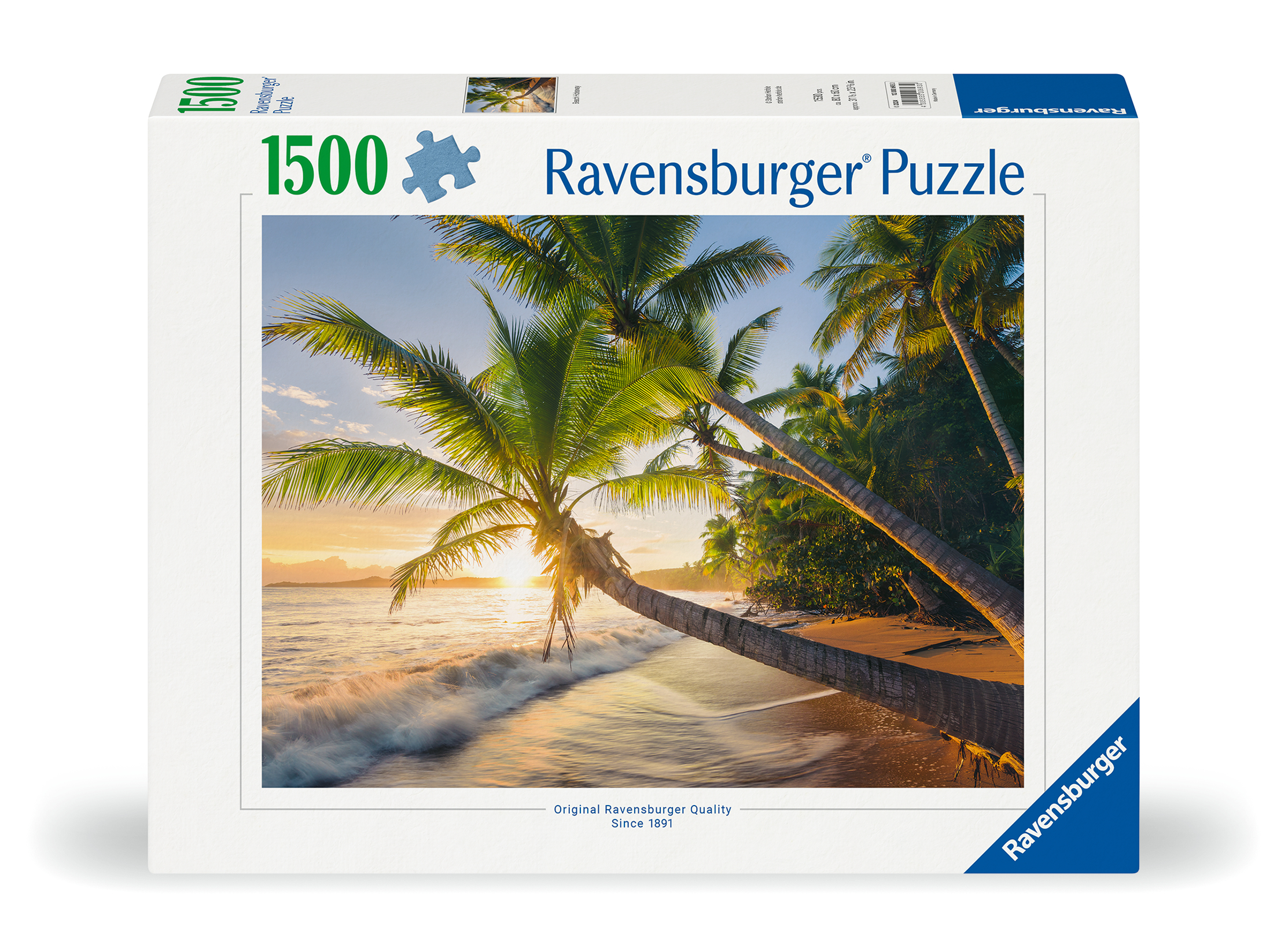 Ravensburger pusle 1500 tk: rannapuhkus