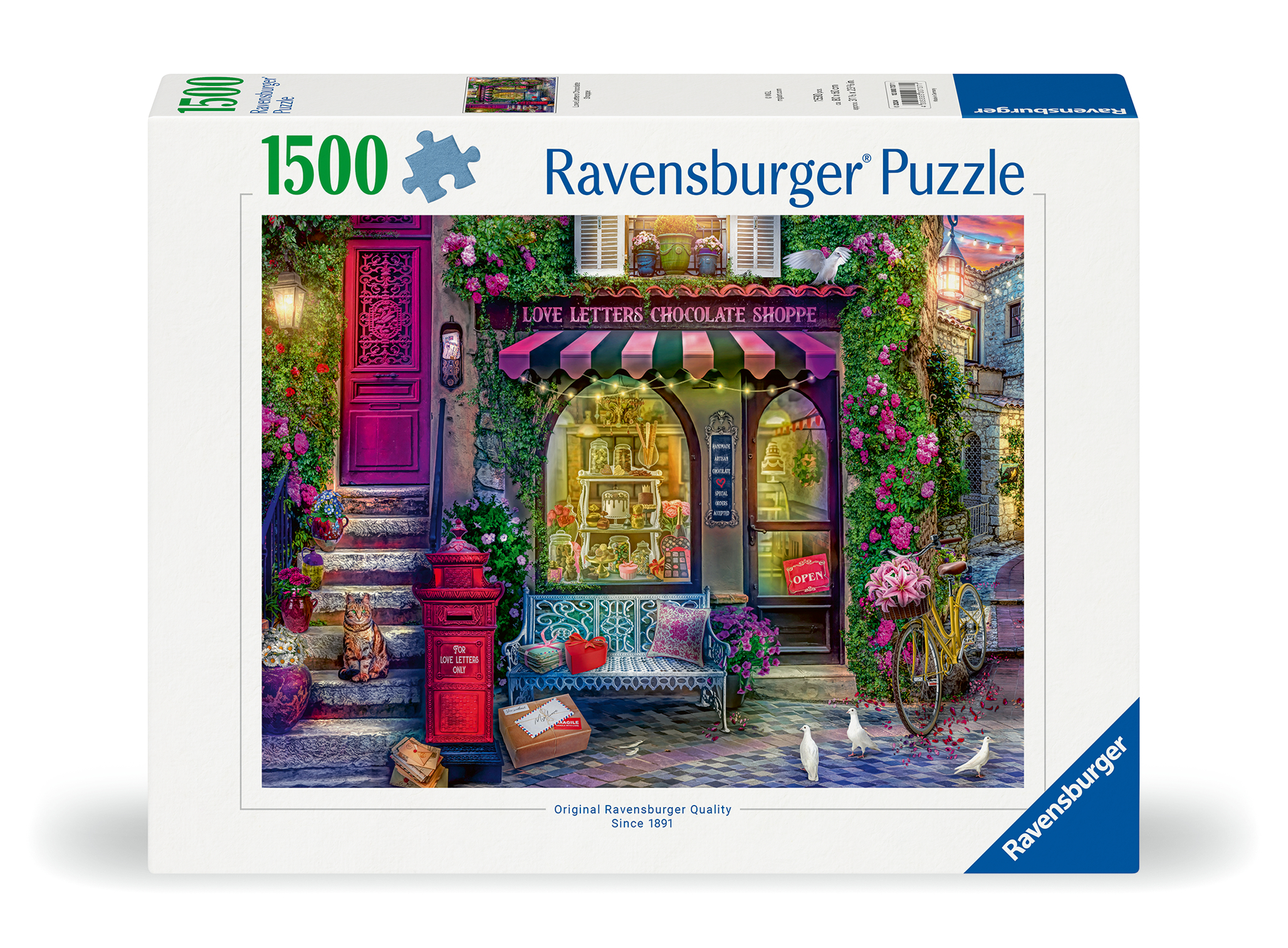 Ravensburger pusle 1500 tk: šokolaadipood