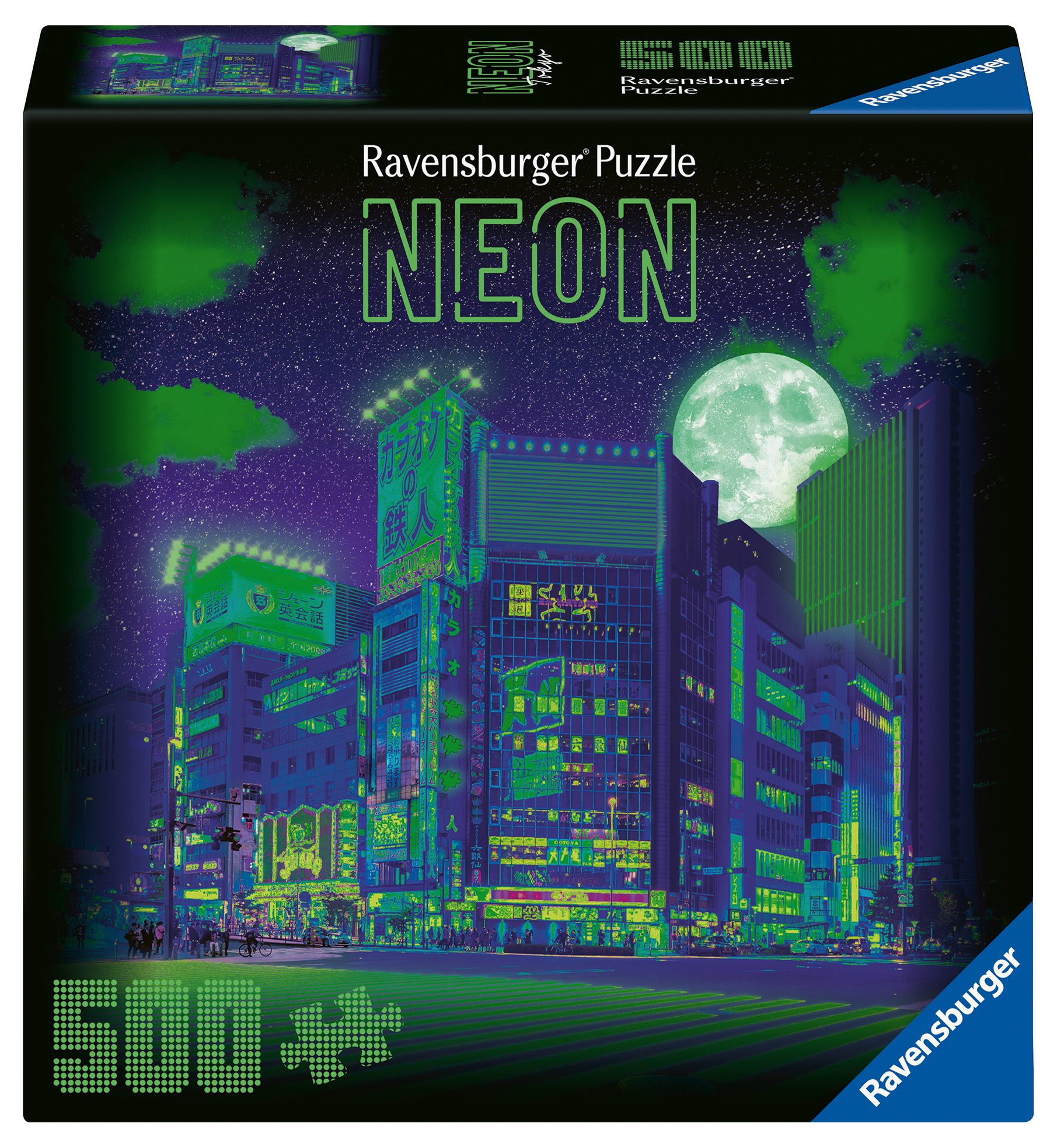 Ravensburger neoonpusle 500 tk: Tokio