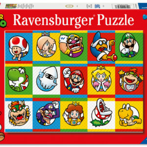 Ravensburger pusle 200 XXL tk: Super Mario tegelased