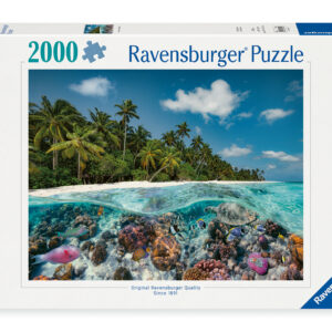 Ravensburger pusle 2000 tk: sukeldumas Maldiividel