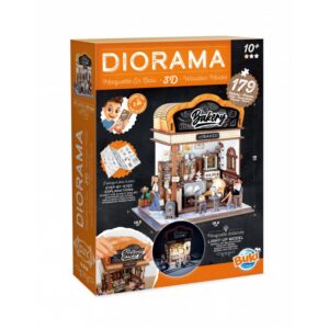 Buki dioraam: miniatuurne 3D pagarikoda