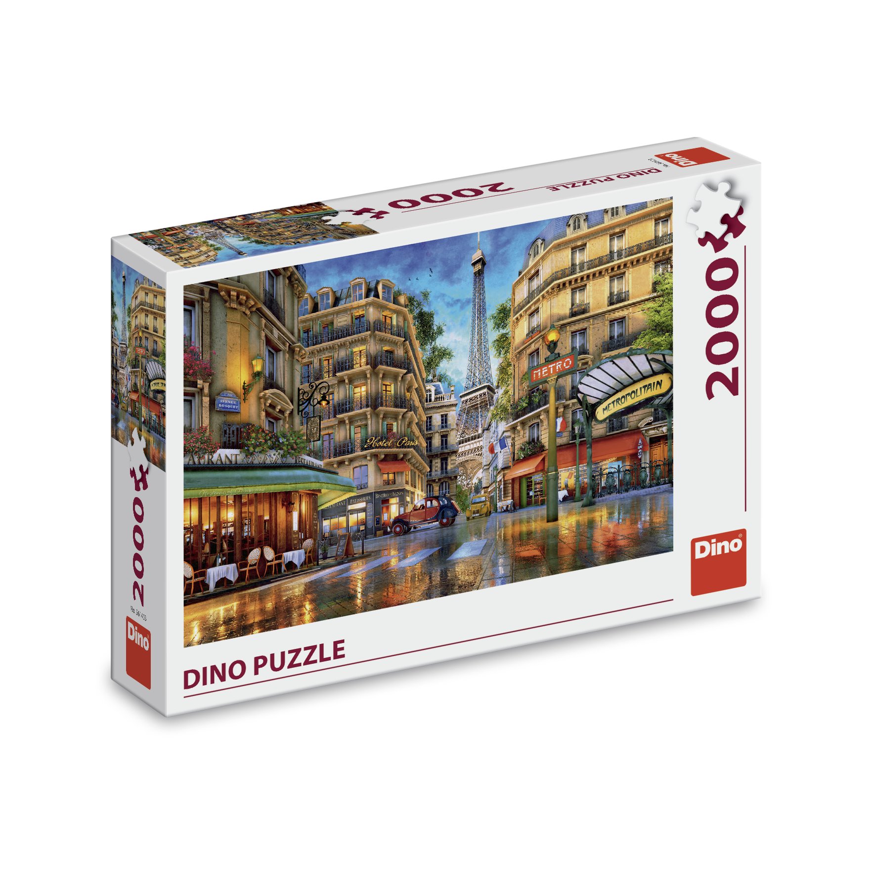 Dino pusle 2000 tk: Pariisi peegeldused