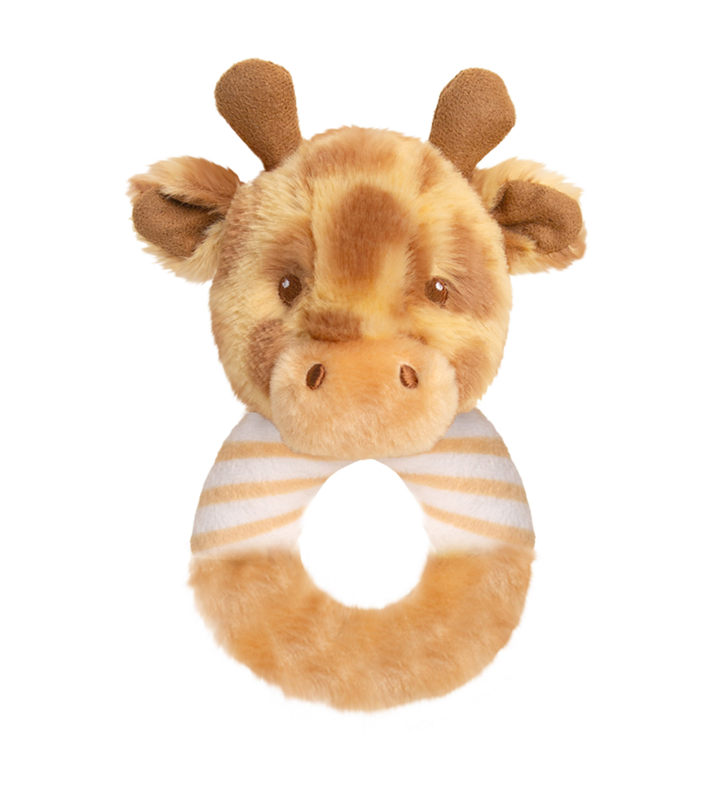 Keel Toys Keeleco ümar beebikõristi: kaelkirjak Huggy, 14 cm
