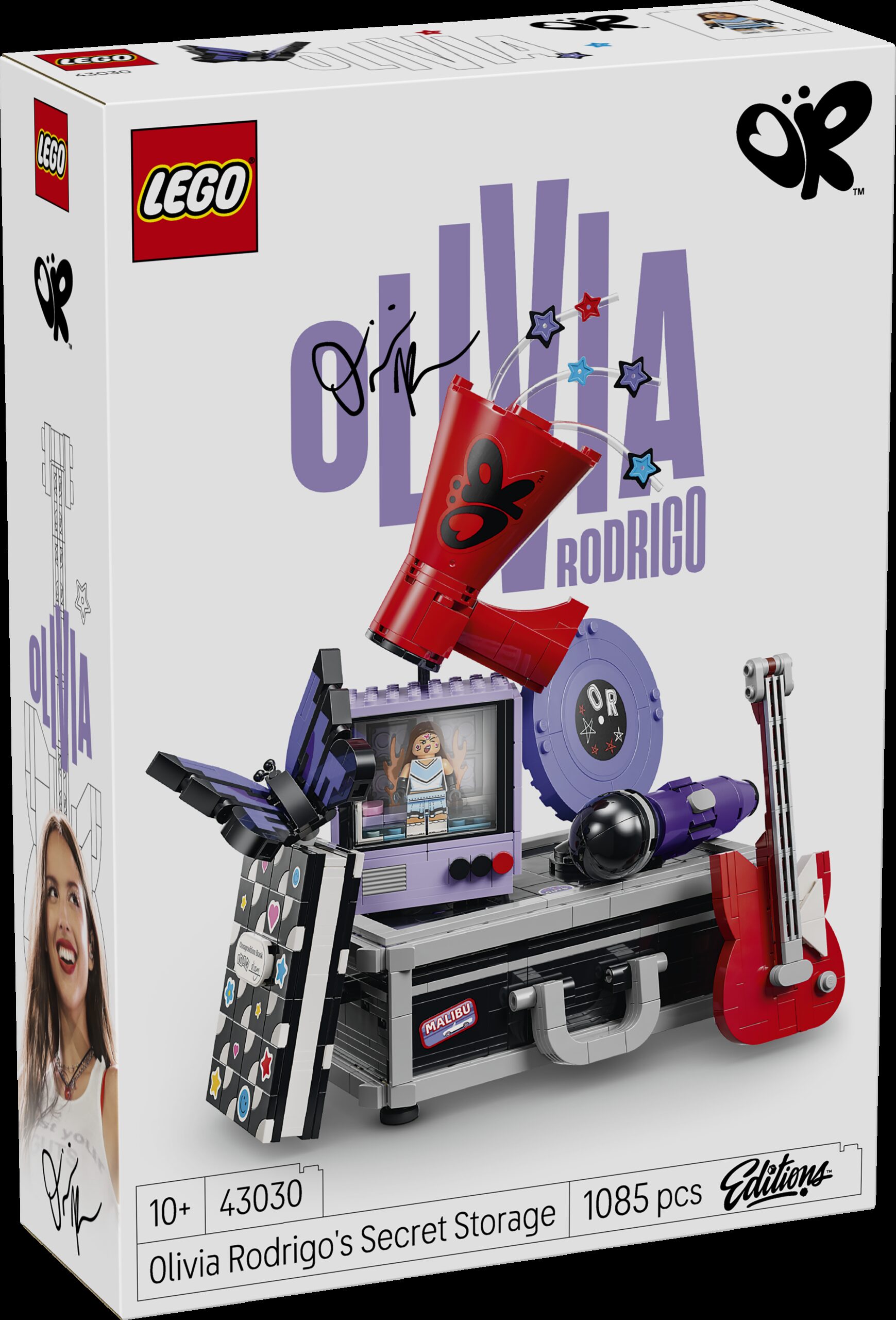 LEGO Edition Olivia Rodrigo salajane panipaik