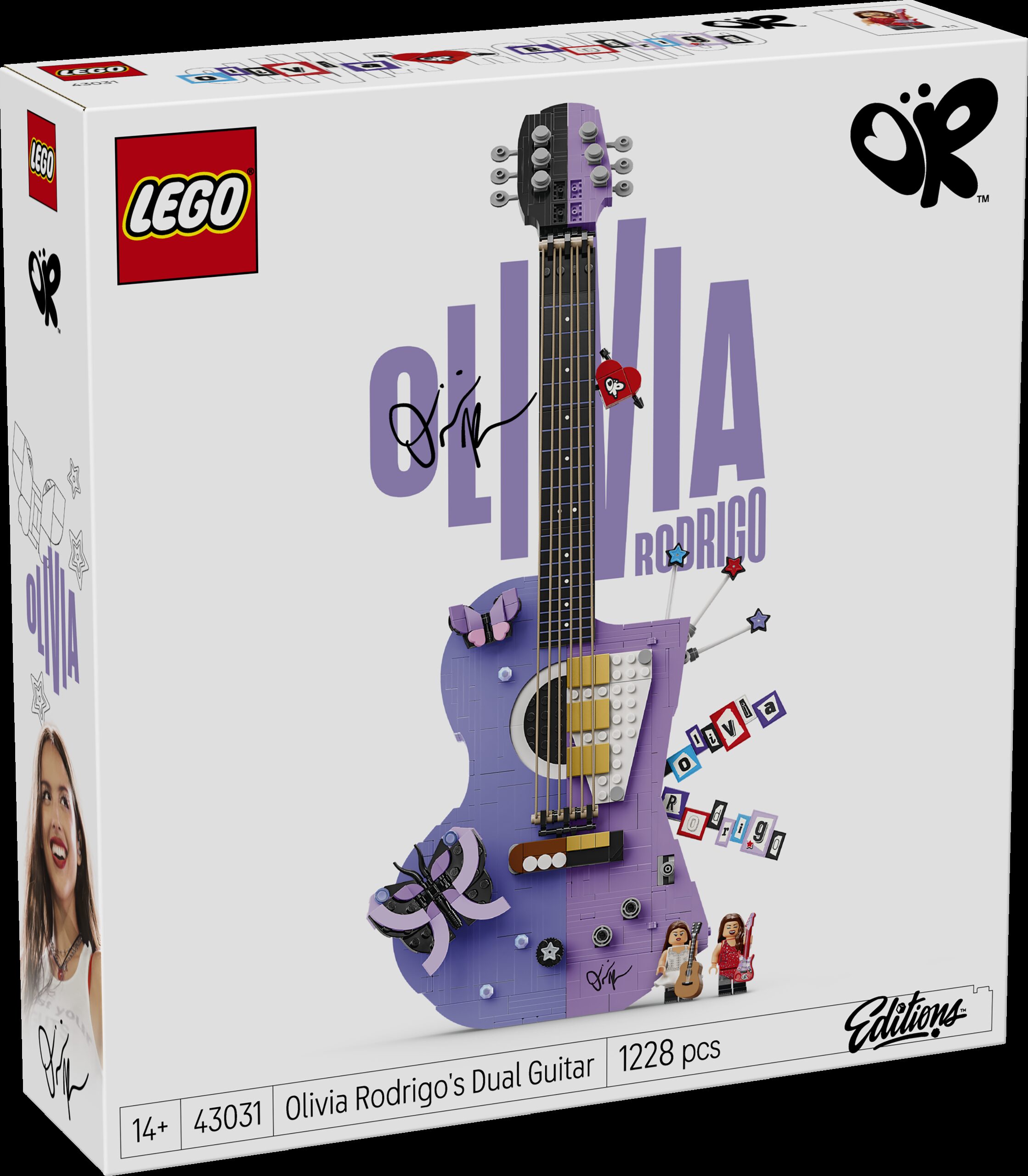 LEGO Edition Olivia Rodrigo kitarr