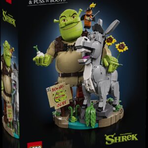 LEGO Shrek: Shrek, Eesel ja Saabastega Kass