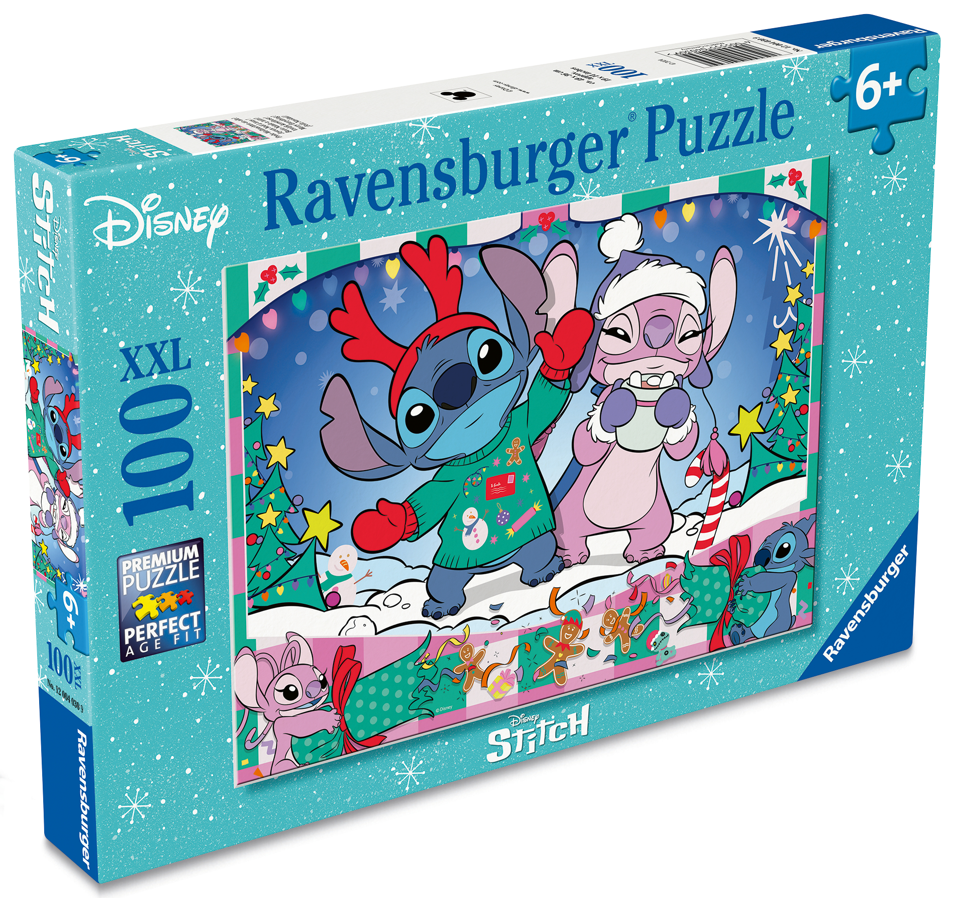 Ravensburger pusle 100 tk: Stitchi jõulud