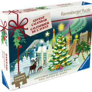 Ravensburger pusle advendikalender 24x54 tk: jõulud üle maailma