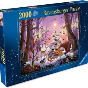 Ravensburger pusle 2000 tk: jõulud metsas